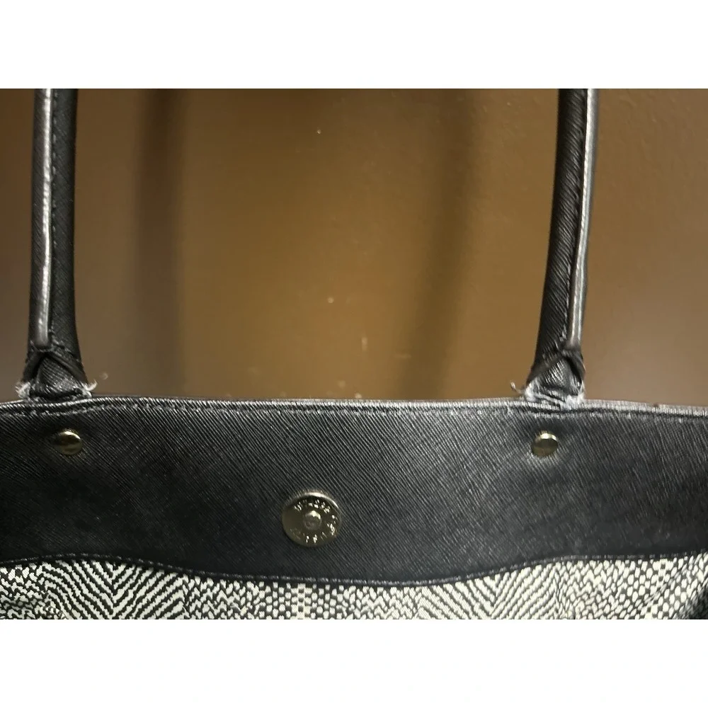 Rebecca Minkoff Large‎ MAB Saffiano Leather Shoulder Purse Tote Bag BLACK